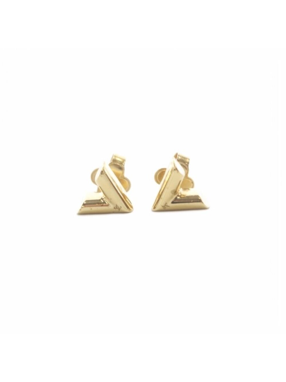 Louis Vuitton Earrings Essential Gold - Picture 6 of 7